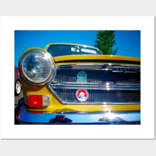 Austin 1100, vintage restored British Car Posters and Art